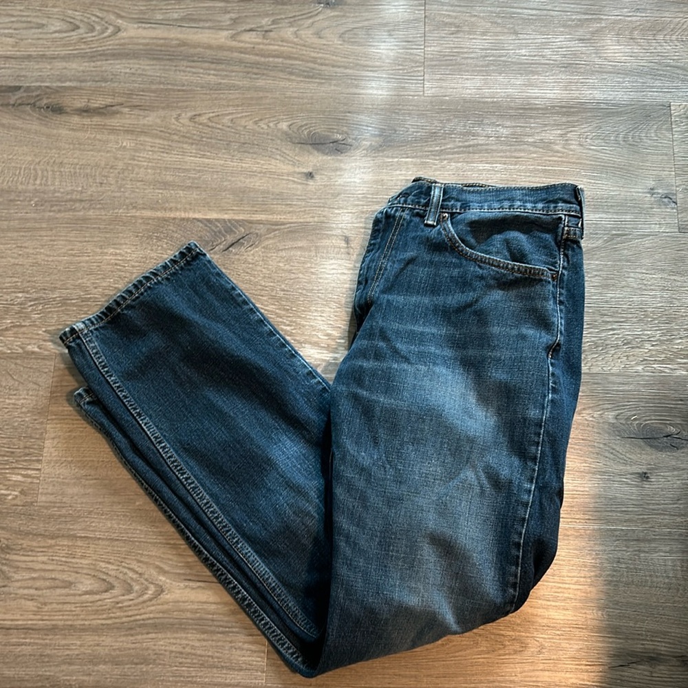 Men’s Levi 505 blue jeans